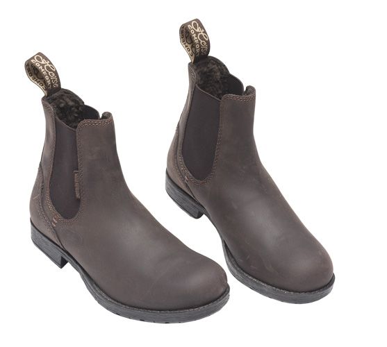 Ботинки для верховой езды "Horse Comfort" теплые, непромокаемые, коричневые