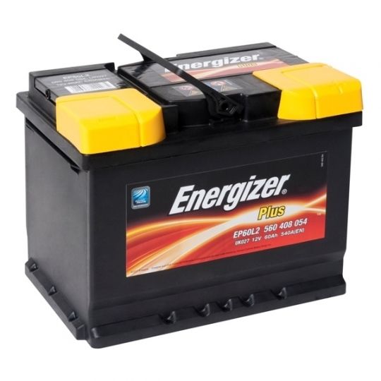 Автомобильный аккумулятор АКБ Energizer (Энерджайзер) PLUS EP60L2 560 408 054 60Ач о.п.