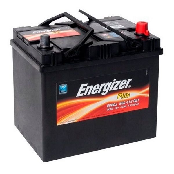 Автомобильный аккумулятор АКБ Energizer (Энерджайзер) PLUS EP60J 560 412 051 60Ач о.п.