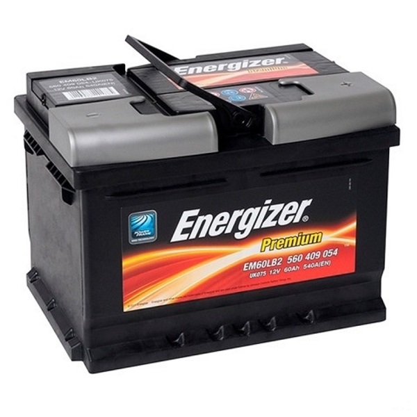 Автомобильный аккумулятор АКБ Energizer (Энерджайзер) PREMIUM EM60LB2 560 409 054 60Ач о.п.