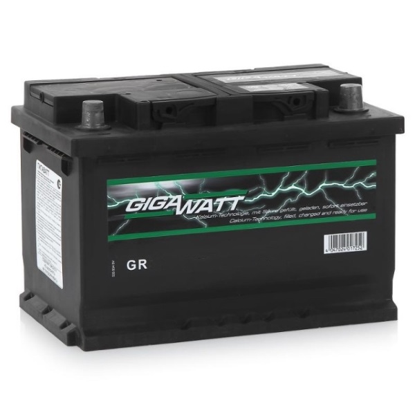 Автомобильный аккумулятор АКБ GigaWatt (Гигават) G80R 580 406 074 80Ач о.п.