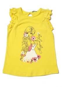 862162 блузка для девочки желтая от Клевер