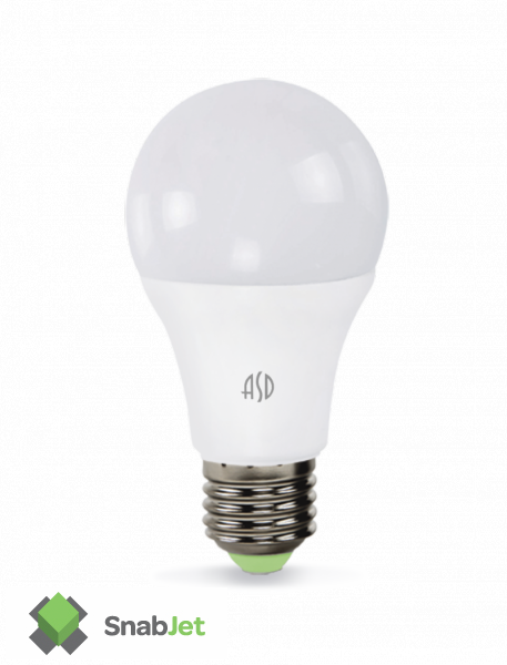 Лампа светодиодная LED-A60-standard 5Вт 160-260В Е27 450Лм