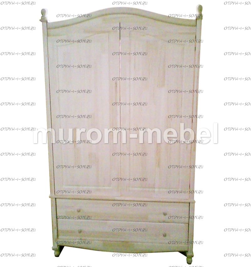 Шкаф 2-дверный с ящиками Вероника (100х55х200)