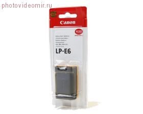 Аккумулятор LP-E6 Canon