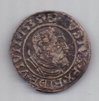 1 грош 1535 г. Пруссия. Германия