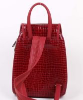 Женский бордовый рюкзак