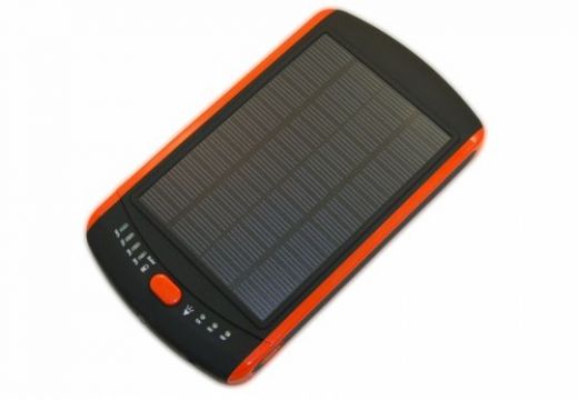 Внешний аккумулятор на солнечной батарее для портативной техники (5V-19V, 3A, 23000mAh)