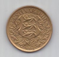 1 крона 1934 г. Эстония