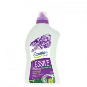 Жидкое средство Лаванда для цветного и белого белья Etamine du Lys Lessive Blanc Couleurs Lavandin Bio - 1 л (Франция)