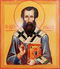 Икона Григорий Армянский (рукописная)