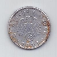 50 пфеннигов 1941 г. A. Германия