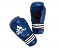 Перчатки для полуконтакт Adidas Semi Contact Gloves синие , размер XS, артикул adiBFC01