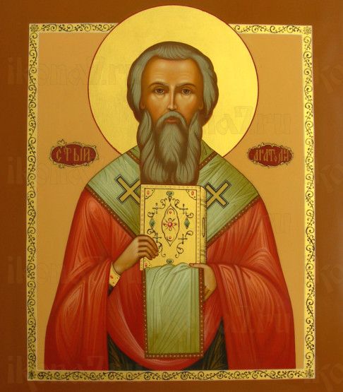 Икона Анатолий Константинопольский (рукописная)