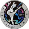 Художественная гимнастика. Олимпийские игры 2016 100 тенге Казахстан 2016