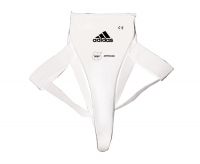 Защита паха Adidas женская WKF Lady Groin Guard белая, размер L, артикул 69CO3