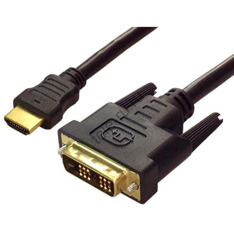 Кабель DVI-D-HDMI 1.5м