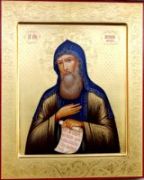 Икона Антоний Печерский (рукописная)