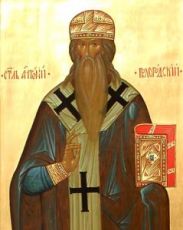 Икона Антоний Вологодский (рукописная)