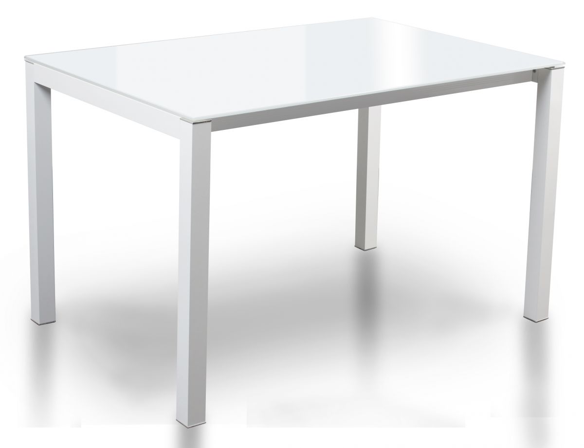 белый стол из пластика
