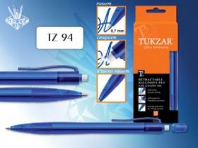 Ручка "W&E" шариковая со стираемыми чернилами, ластик (арт. TZ 94)  (12581)