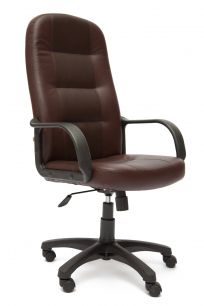 Кресло DEVON кож/зам, коричневый, 36-36
