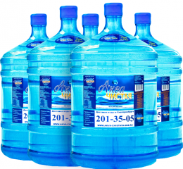Вода "Аква чистая" 5 бутылей по 19л.