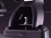 Багажник на крышу Mazda CX-7, Lux, аэродинамические  дуги (53 мм)