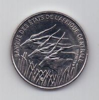 100 франков 1998 г. Центральная Африка