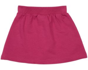 Трикотажная юбка для девочки лилового цвета 0473