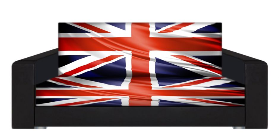 Диван-книжка фото-принт "Британский флаг 4"