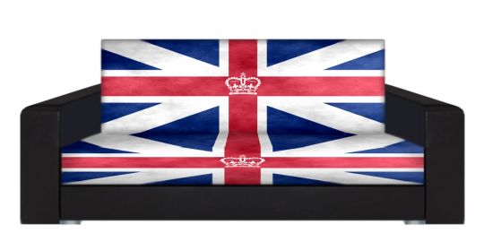 Диван-книжка фото-принт "Британский флаг 9"