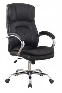 Кресло College BX-3001-1/Black для руководителя, цвет черный