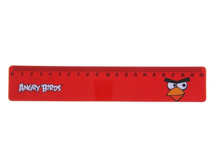 Красная линейка Angry Birds