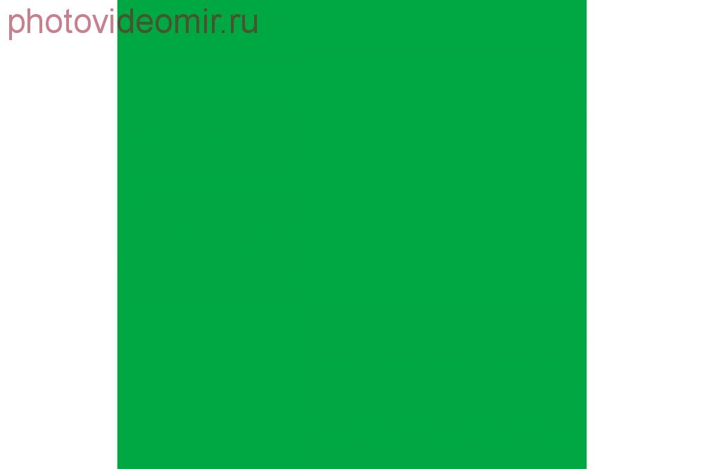 Купить Фон бумажный Polaroid Green хромакей зеленый 2.72x11 м в  ФотоВидеоМире