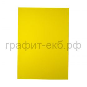 Бумага цв.А4 300гр/м2 желтый банановый 614/5014
