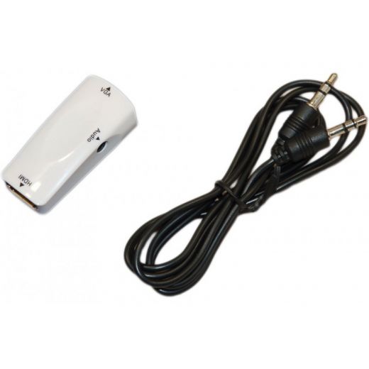 Адаптер HDMI(f)-VGA(f) c передачей аудио-сигнала