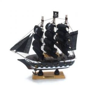 Корабль "Сonfection", L20см (с пиратскими парусами) (арт. 232463) (12657)