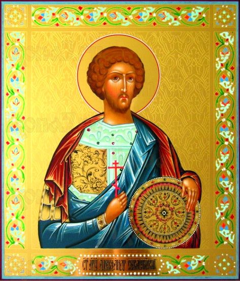 Икона Александр Севастийский (рукописная)