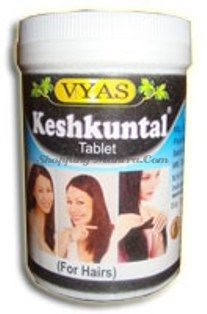 Кеш Кунтал укрепляющий препарат для волос Вьяс Фарма / Vyas Pharma Kesh Kuntal Tablets
