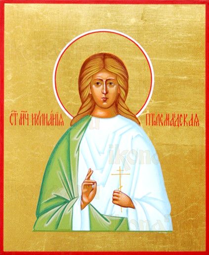 Икона Иулиания Птолемаидская (рукописная)