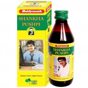 Shankhapushpi syrup (Шанкхапушпи сироп) - помогает улучшить концентрацию,200мл+100мл