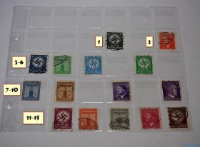 Почтовые марки 3го рейха