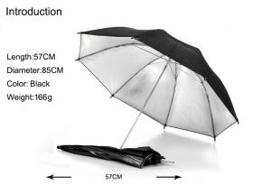 Светоотражающий зонт фотозонт 86 см