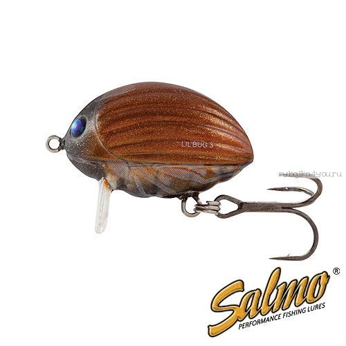 Воблер Salmo Lil Bug F 02-MBG/ 20 мм / плавающий / 2.8 гр / до 0,3 м / цвет: MBG