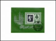 Блок СССР 1990 год "150 лет первой в мире почтовой марке". Гашеный. AU