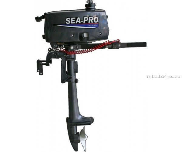 Подвесной лодочный мотор 2-х тактный SEA-PRO T2,5S / 2,5 л.с. / 10 кг.