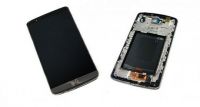 LCD (Дисплей) LG D855 G3 (в сборе с тачскрином) (в раме) (grey) Оригинал