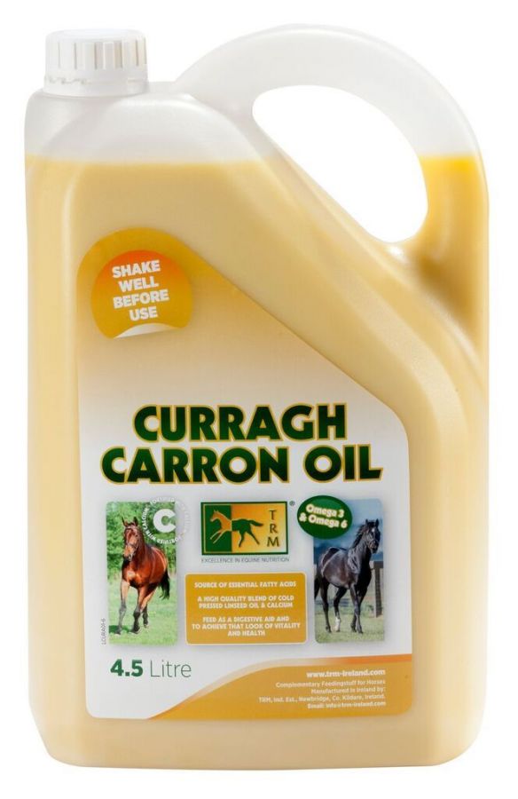 TRM Curragh Carron Oil. Лен и кальций. Источник Омега 3,6,9 жирных кислот. 4,5 литра