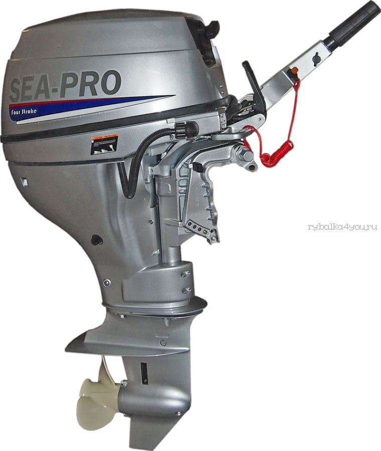 Подвесной лодочный мотор 4-х тактный SEA-PRO F 9.9S 9,9 л.с. / 39 кг.